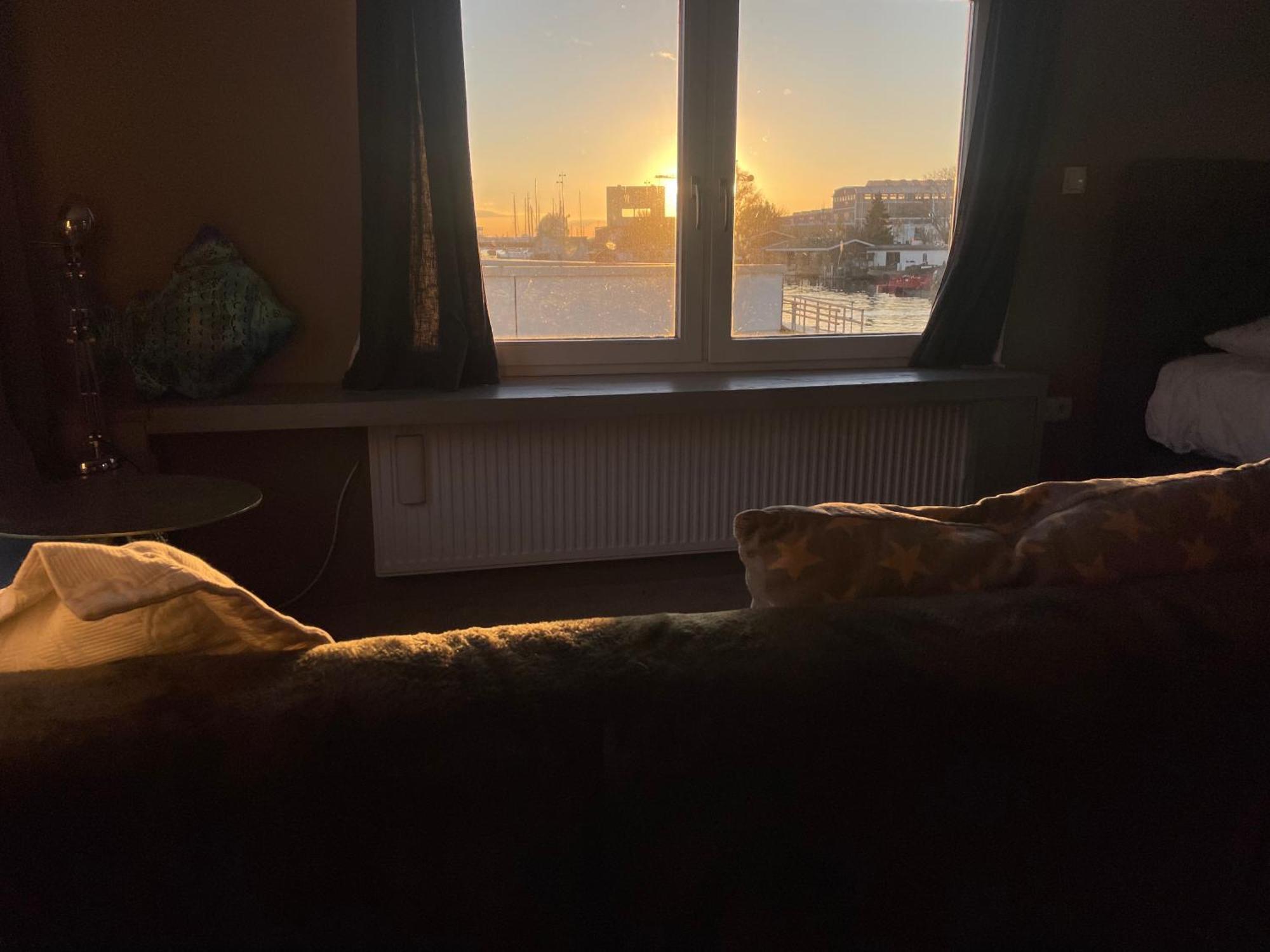 לינה וארוחת בוקר אמסטרדם Amster Houseboat Bed Without Breakfast מראה חיצוני תמונה